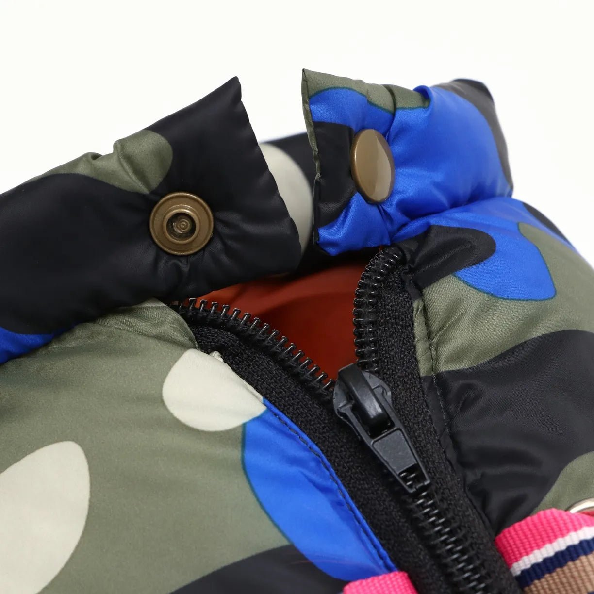 Doudoune pour Chien - WinterDogWarmJacket™ - Bleu Marine - HIVER CHIEN