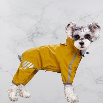Imperméables pour Chiens - DogRaincoat™ - Jaune - HIVER CHIEN