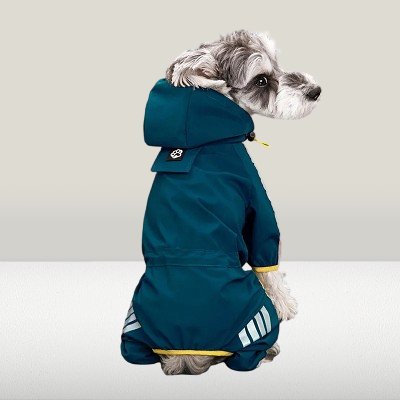 imperméables pour chiens - DogRaincoat™ - Vert - HIVER CHIEN