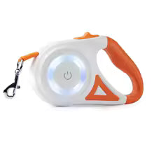 5M Automatic Dog Leash Retractable LED Luminous Leading Fashion Light Straps For Dog Puppy Pet Flexi Walking Running Lead