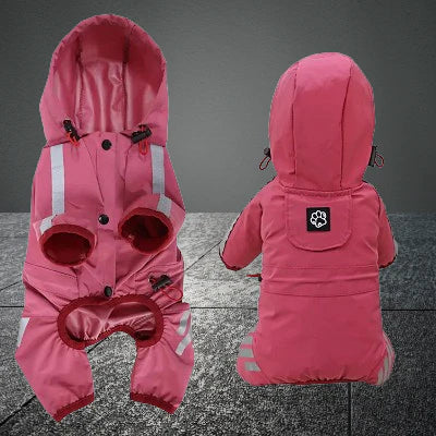 Imperméables pour Chiens - DogRaincoat™ - Rouge