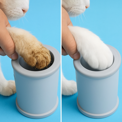Nettoyeur automatique de pattes pour chiens