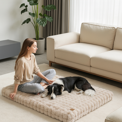 coussin moelleux pour chien