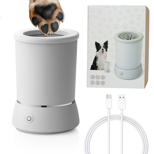 Nettoyeur automatique de pattes pour chiens