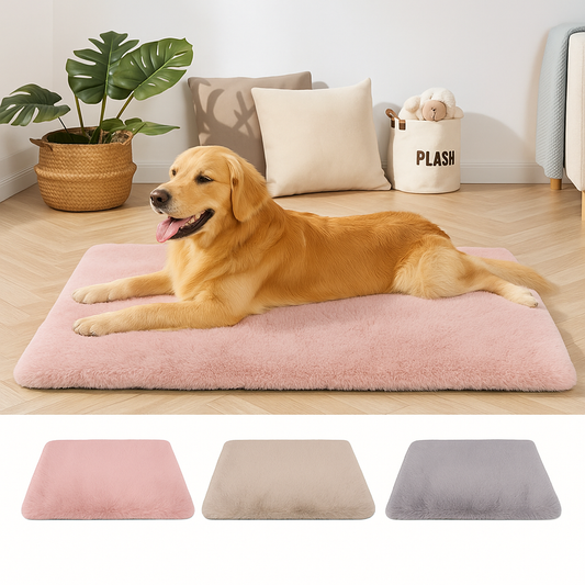 Tapis de lit épais et chaud pour chien et chat – Coussin doux et lavable