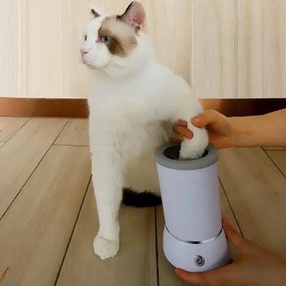 Nettoyeur automatique de pattes pour chiens