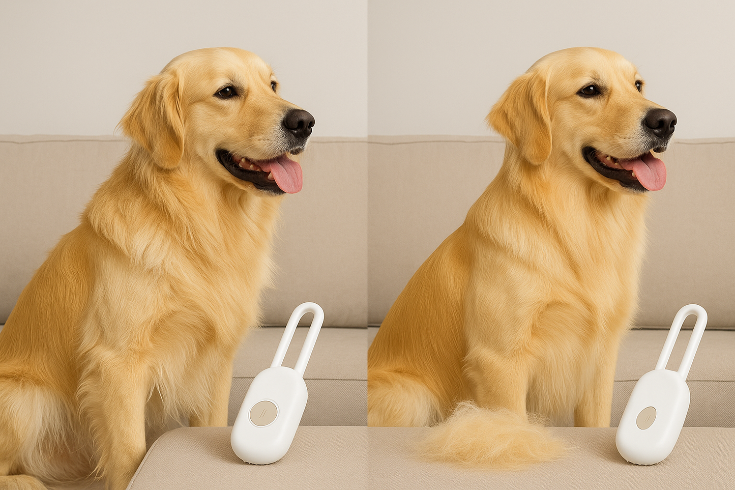 brosse vapeur chien