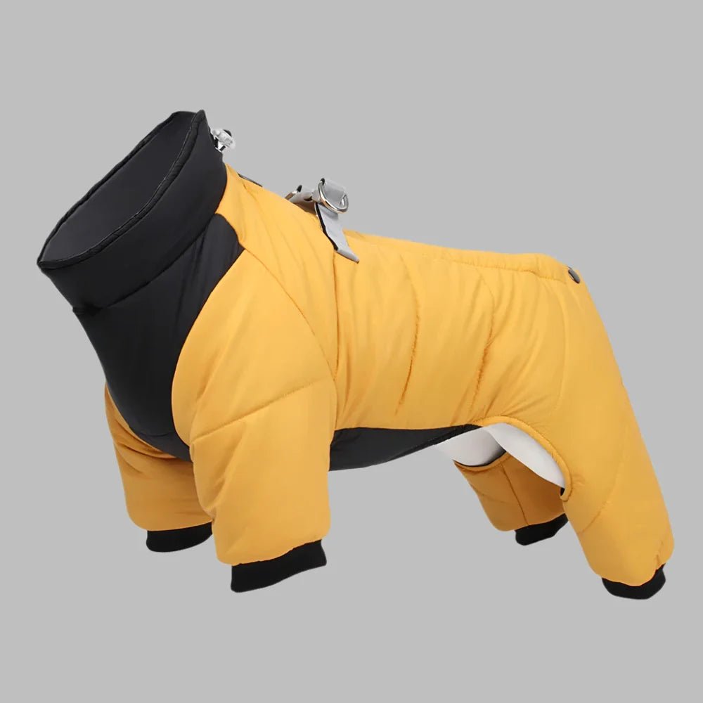 Doudoune Pour Chien - WarmJacketDog™ - Jaune - HIVER CHIEN