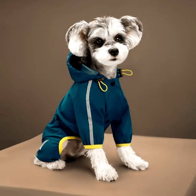 imperméables pour chiens - DogRaincoat™ - Vert - HIVER CHIEN