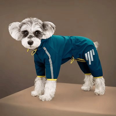 imperméables pour chiens - DogRaincoat™ - Vert - HIVER CHIEN